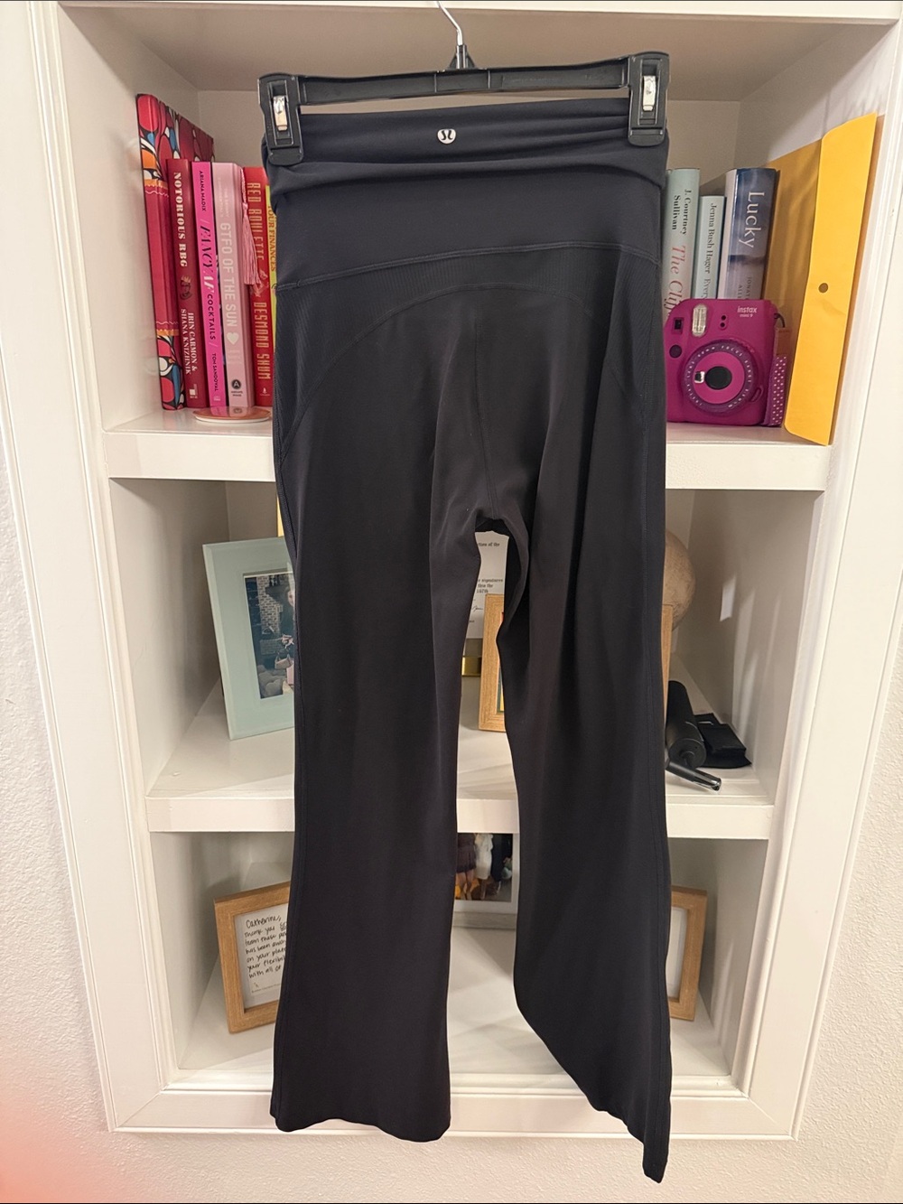 lululemon athletica Black Wide-Leg Leggings